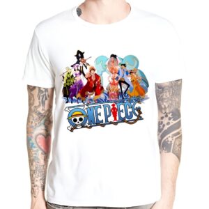 T-shirt Équipage Mugiwara Chapeau de Paille design crew