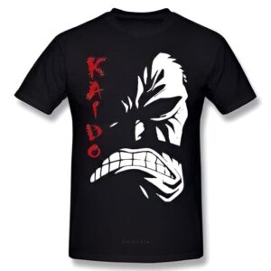 T-shirt Kaido Empereur Dragon Zoan motif manga character design