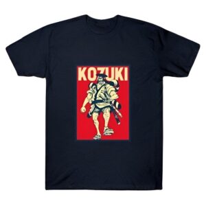 Illustration du t-shirt avec portrait de Kozuki Oden seigneur du Wano One Piece
