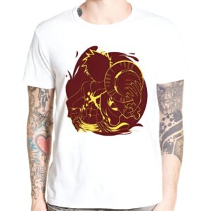 T-Shirt Monkey D Luffy Volonté D design One Piece polyester