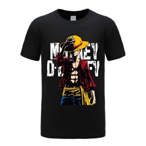 T-shirt Monkey D. Luffy thème manga Collection Pirates