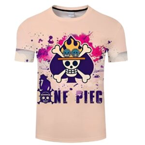 T-shirt Ace L'Homme Feu One Piece