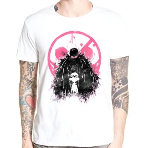 T-shirt One Piece Doflamingo Don Quichotte arc Dressrosa design polyester