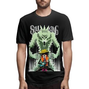 T-shirt Soul King Brook en coton-polyester avec impression digitale 3D