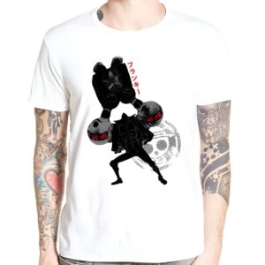 T-shirt Franky charpentier One Piece design manga détaillé