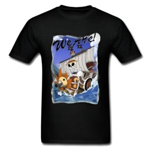 T-shirt avec design du navire Thousand Sunny de One Piece
