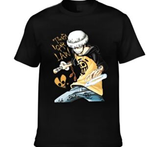 T-shirt coton biologique plusieurs couleurs avec design Trafalgar Law