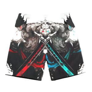 Short de bain Zoro motif 3D design Mugiwara