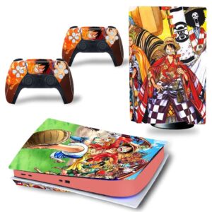 Skin PS5 Luffy Wano Edition de One Piece pour console et manettes