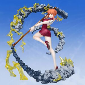 Statue d'action de Nami avec Clima-Tact, posture de combat dynamique