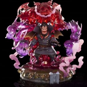 Statue Magellan chef Impel Down 25cm résine peinte à la main