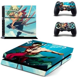Sticker PS4 Roronoa Zoro technique Trois Sabres Santoryu combat