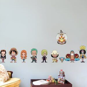 Stickers muraux Équipage Chapeau Paille design One Piece