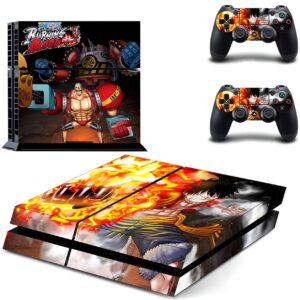 Set stickers PS4 Luffy Franky équipage Mugiwara One Piece