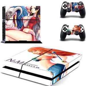 Stickers PS4 Nami Boa Hancock design héroïnes One Piece