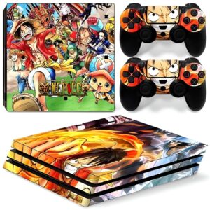 Autocollants PS4 emblème Chapeau de Paille Mugiwara One Piece