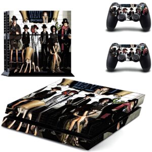 Stickers PS4 équipage Luffy Wano One Piece personnalisation console