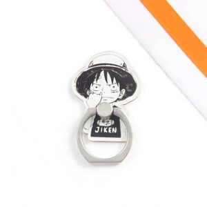 Support telephone Luffy noir blanc Mugiwara One Piece