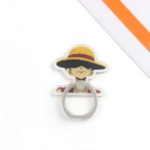 Support téléphone visage Luffy capitaine Mugiwara
