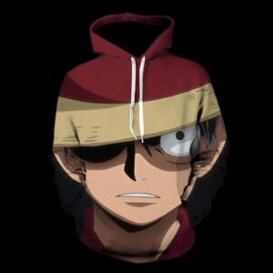 Sweat à capuche One Piece avec design Alliance Capone Bege Whole Cake Island