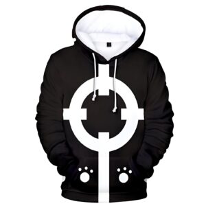 Sweat à capuche avec design Kuma Bartholomew inspiré de One Piece