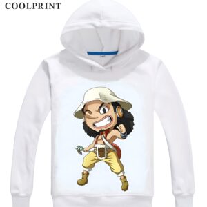 Sweat capuche Usopp One Piece, impression digitale 3D long nez