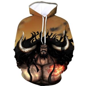 Sweat Kaido Empereur Yonko One Piece avec motif Beasts Pirates