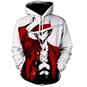 Sweat Luffy Mugiwara design inspiré One Piece