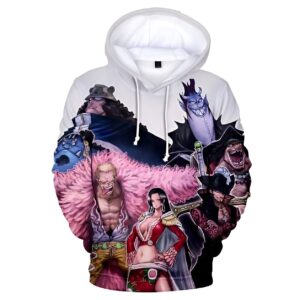 Sweat polyester motif 7 Grands Corsaires One Piece