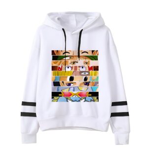 Sweat capuche équipage Mugiwara One Piece motif manga groupe