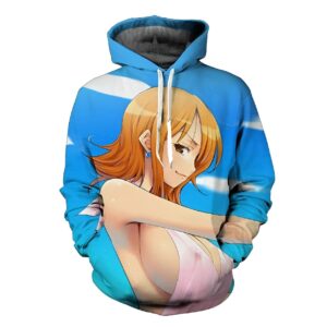 Sweat femme One Piece Nami navigatrice cartographe Mugiwara