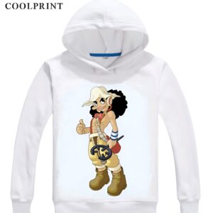Sweat polyester Usopp pouce en l'air tireur Mugiwara One Piece