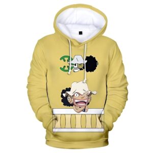 Sweat Usopp collection One Piece impression 3D détaillée