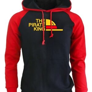 Sweat One Piece Roi des Pirates Luffy bicolore impression 3D