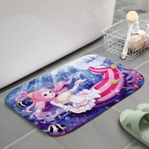 Tapis antidérapant One Piece Shirahoshi design coloré