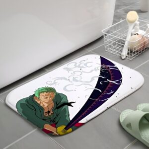 Tapis de douche One Piece représentant Zoro et son sabre Shusui