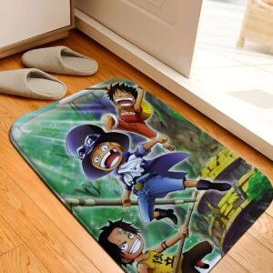 Tapis Sabo Luffy Ace fraternité One Piece design