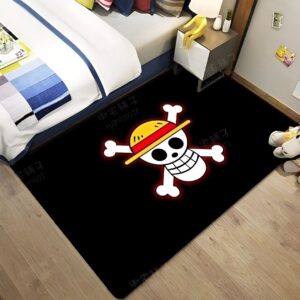 Tapis One Piece Logo Mugiwara Équipage Chapeau Paille