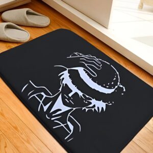 Tapis de sol One Piece Monkey D. Luffy Roi des Pirates illustration design