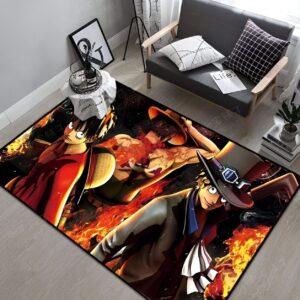 Tapis One Piece Peluche Douce 3 Frères du Mont Corvo