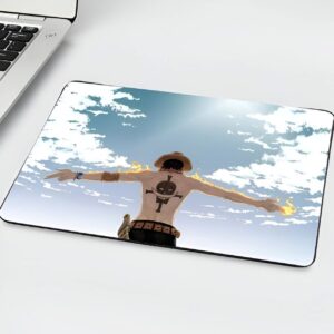 Tapis de souris gaming One Piece Portgas D Ace illustration