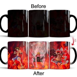 Mug Luffy Gear 4 thermo One Piece transformation singulier