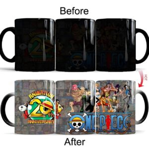 Tasse céramique thermo-réactive équipage Luffy One Piece