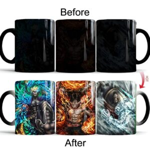 Mug Marco Ace Joz thermo One Piece équipage Barbe Blanche