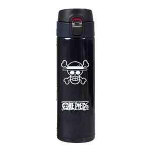 Thermos Jolly Roger One Piece, acier inoxydable, design pirate