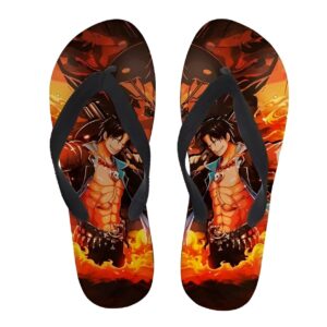 Tongs Ace One Piece style pirate légendaire EVA