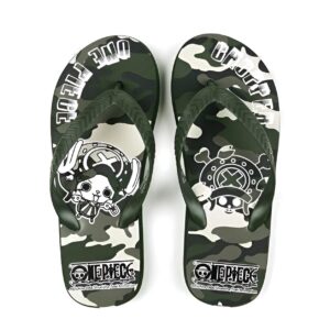 Tongs One Piece Tony Chopper design militaire synthétique