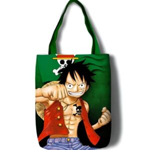 Tote bag Luffy coup de poing Gomu Gomu coton One Piece