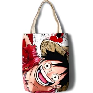 Tote bag Luffy sourire coton One Piece collection