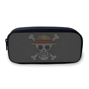 Trousse Jolly Roger motif pirate One Piece